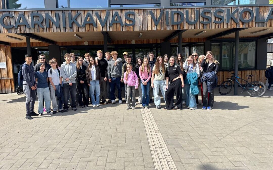 Grupna mobilnost učenika i održavanje nastave u Carnikava Secondary School (Riga, Latvija)