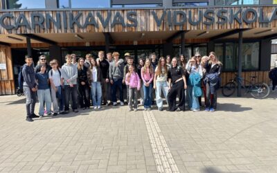 Grupna mobilnost učenika i održavanje nastave u Carnikava Secondary School (Riga, Latvija)
